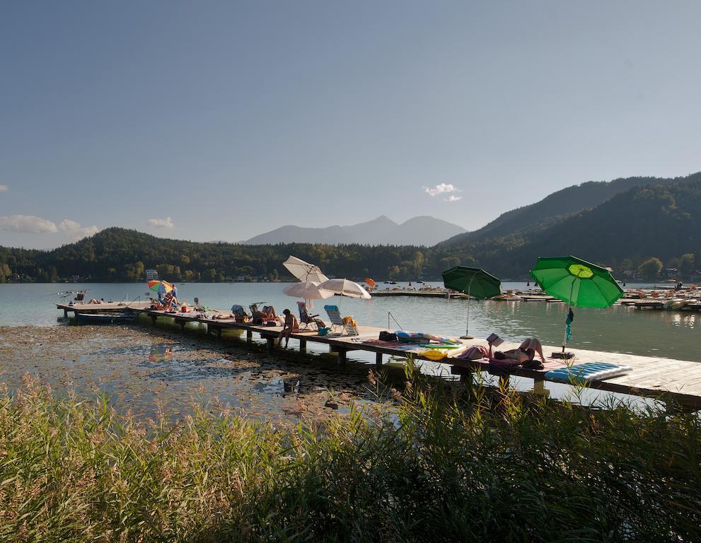 Pension Hartmann Sankt Kanzian am Klopeiner See Bagian luar foto