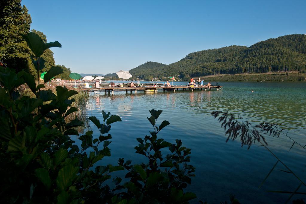 Pension Hartmann Sankt Kanzian am Klopeiner See Bagian luar foto